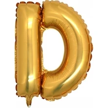 Grabo Harf Folyo Balon Gold D