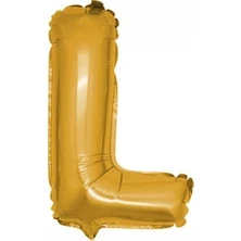 Grabo Harf Folyo Balon Gold L