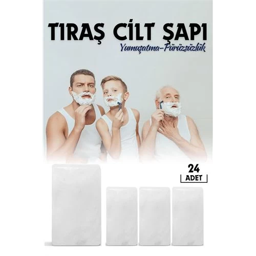 Transformacion 24 Adet Cilt Şapı Tıraş Sonrası Yumuşak Ve Pürüzsüzlük