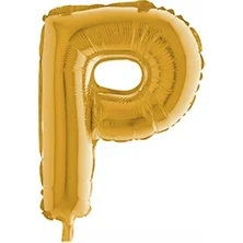 Grabo Harf Folyo Balon Gold P