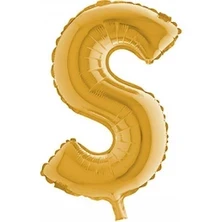 Grabo Harf Folyo Balon Gold S