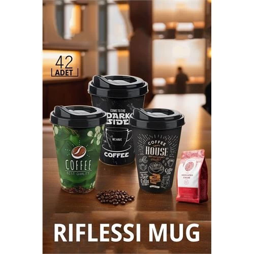 Transformacion 30+12 Adet Mug Kahve Bardağı  Riflessi Design