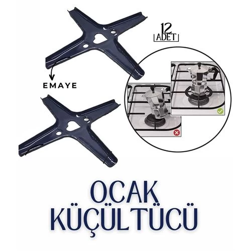 Transformacion 12 Adet Mutfak Gazlı Ocak Küçültücü Brokis Design