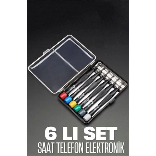 Transformacion 5+1 Adet Saat Elektronik Telefon Tamir Tornavida Seti