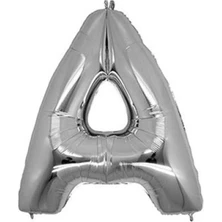 Grabo Harf Folyo Balon Silver A