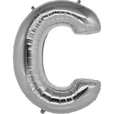 Grabo Harf Folyo Balon Silver C