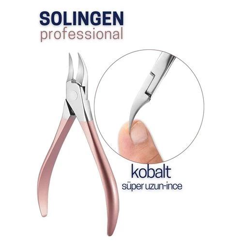 Transformacion 12+2 Adet Kobalt Manikür Pedikür Tırnak Makası Solingen Profesyonel