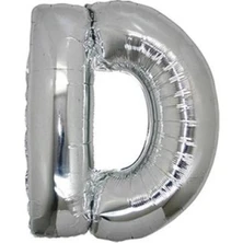 Grabo Harf Folyo Balon Silver D