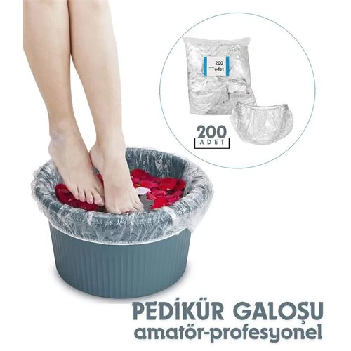 Transformacion 12+2 Adet Pedikür Galoşu 200 Lü Paket
