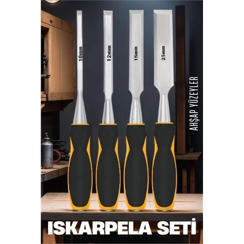 Transformacion 5+1 Set  Ağaç Keski Oyma Işleme Iskarpela Seti 715567