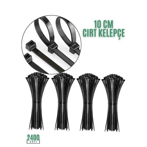 Transformacion 2400 Adet Cırt Kelepçe 10 Cm