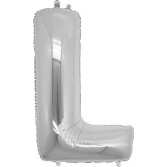 Grabo Harf Folyo Balon Silver L
