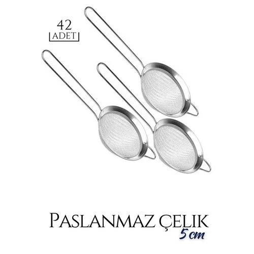 Transformacion 30+12 Adet Metal Çay Süzgeci Cambra Design