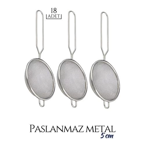 Transformacion 15+3 Adet Metal Çay Süzgeci Bellamy Design