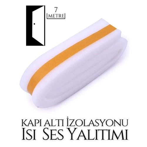 Transformacion 30+12 Metre Kapı Altı Ses Isı Yalıtım Sünger Bant