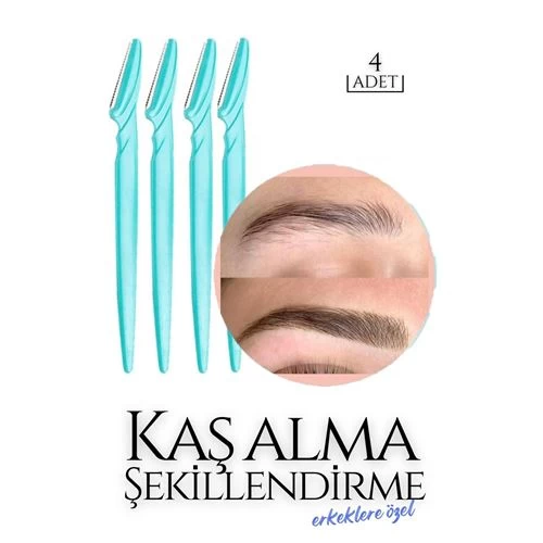 Transformacion 20+4 Erkek Kaş Şekillendirme Tüy Alma Jileti Zeno Design
