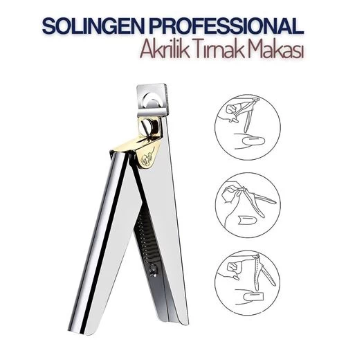 Transformacion 8+4 Adet Akrilik Tırnak Makası Solingen Professional