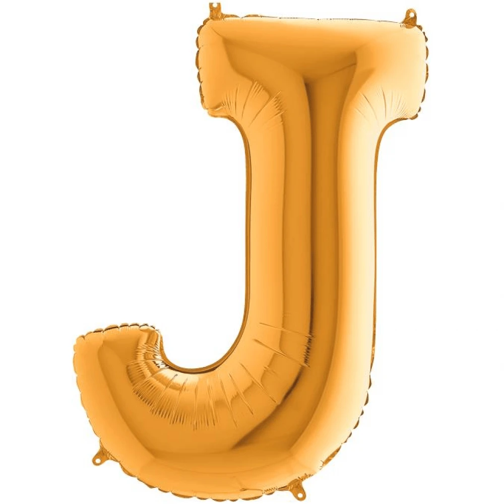 Grabo Harf Folyo Balon Gold J