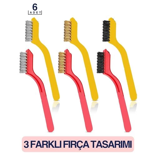 Transformacion 15+3 Adet 3 Değişik Uçlu   Temizlik Fırça Seti