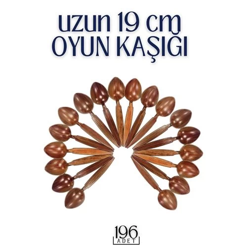 Transformacion 168+28 Adet Adet Uzun Oyun Kaşığı