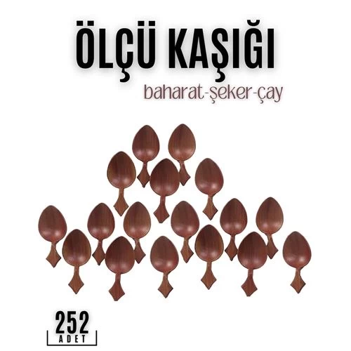 Transformacion 216+36 Adet  Baharat Ölçü Kaşığı  Schepper Design
