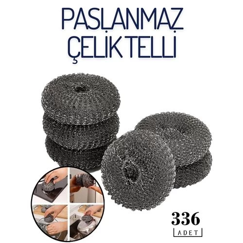 Transformacion 336 Adet Çelik Tel Bulaşık Teli Vick Design