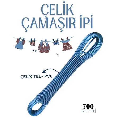 Transformacion 50+20 Adet 700 Mt Çelik Çamaşır İpi