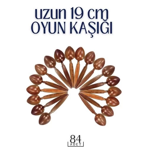 Transformacion 84  Adet Uzun Oyun Kaşığı