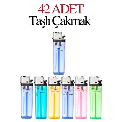 Transformacion 42 Adet Taşlı Çakmak