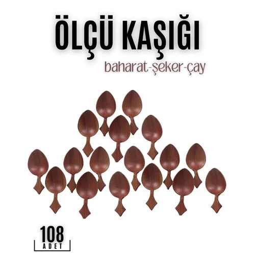 Transformacion 108 Adet  Baharat Ölçü Kaşığı  Schepper Design