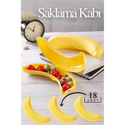 Transformacion 18 Adet Muz Model Saklama Kabı