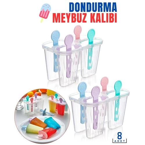 Transformacion 96+16 Adet Dondurma Meybuz Kalıbı  Bovezzo Design