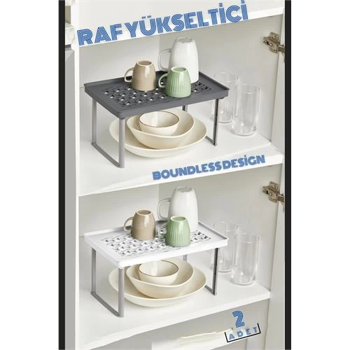 Transformacion 12 Adet Dolap İçi Raf Yükseltici  Boundless Design