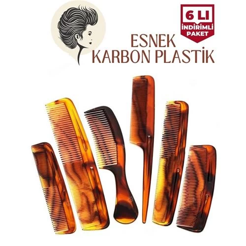 Transformacion 6 Set 6'lı Aile Paketi Tarak Seti Shumei Design