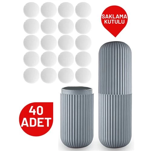 Transformacion 480+80 Adet Tablet Güve Topu Naftalin Kutulu Set