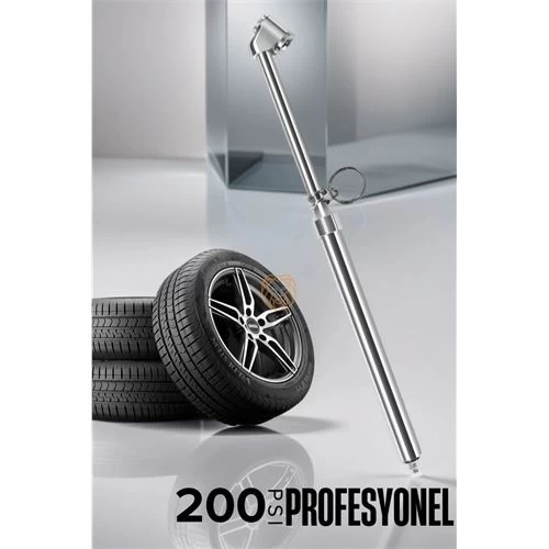 Transformacion 200 Psi Prefesyonel Çelik Lastik Basıncı Ölçer