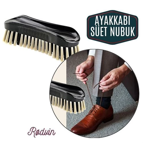 Transformacion 6 Adet Rødvin Ayakkabı Bot Süet Nubuk Fırçası