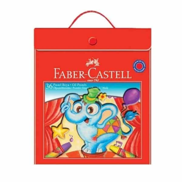 Faber Castell Plastik Çantalı Pastel Boya 36 Renk