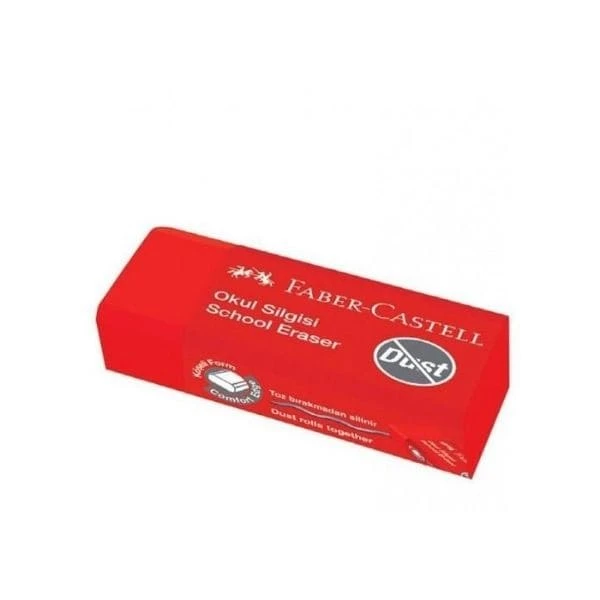 Faber Castell Öğrenci Silgisi Kırmızı
