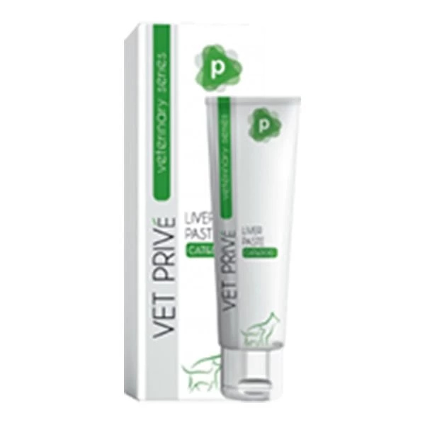 Vet Prive Veterinary Liver Pasta Kedi Ve Köpekler Için Karaciğer Desteği Malt Macunu 100 Gr