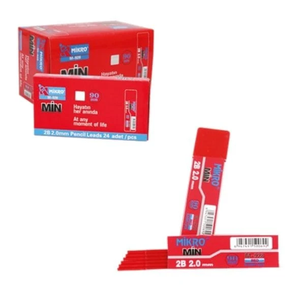 Mikro Teknik Min 2b 90 Mm 2 Mm Kırmızı M-928