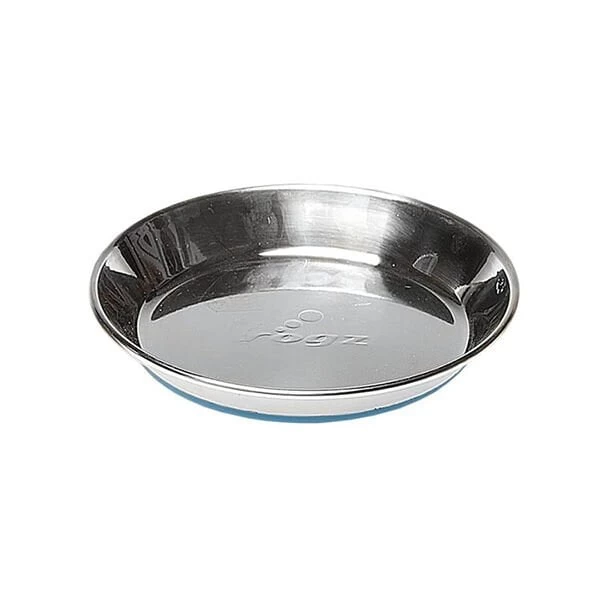 Rogz Catz Bowlz Anchovy Kaymaz Taban Çelik Kedi Mama Ve Su Kabı Mavi 200 Ml