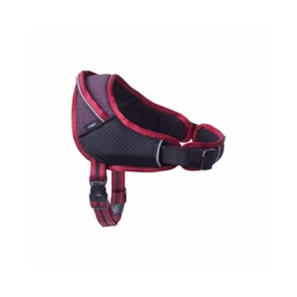 Rogz Airtech Sport Tuig Emniyet Kilitli Ve Dolgulu Köpek Göğüs Tasması Kırmızı Large 61-77x60-83 Cm