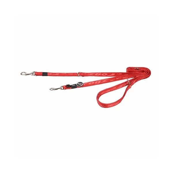 Rogz Alpinist Multilijn Köpek Göğüs Tasması Kayışı Kırmızı Medium 1.6x180 Cm