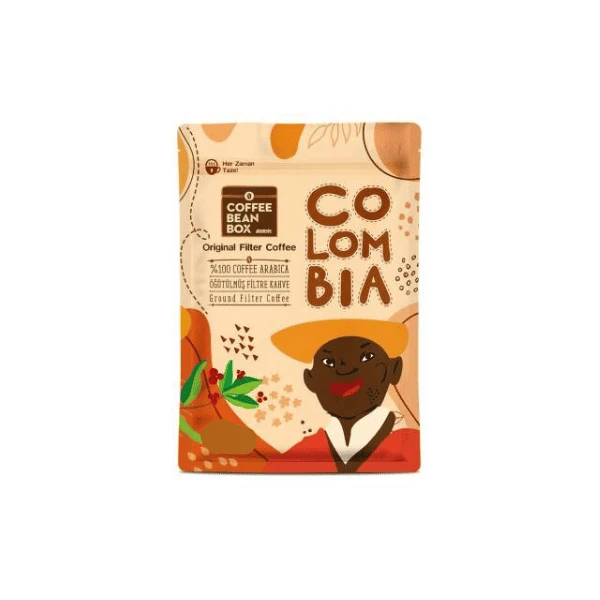 Coffee Bean Box Perfecto Esspresso Colombia Filtre Kahve 1kg