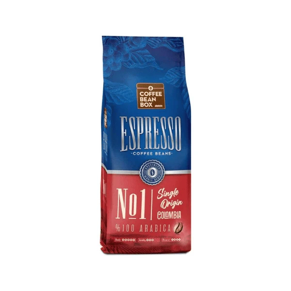 Coffee Bean Box Clombia Single Origin Çekirdek Kahve 1kg
