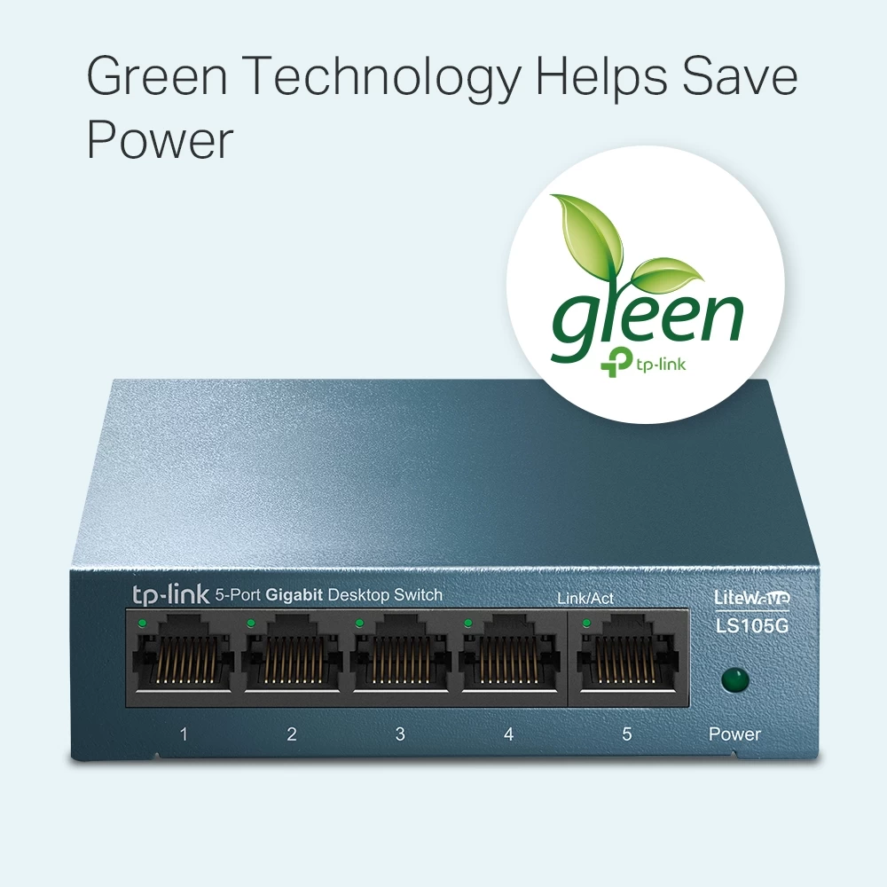 Tp-link Ls105g 5port 10/100/1000 YÖnetİlemez Switch