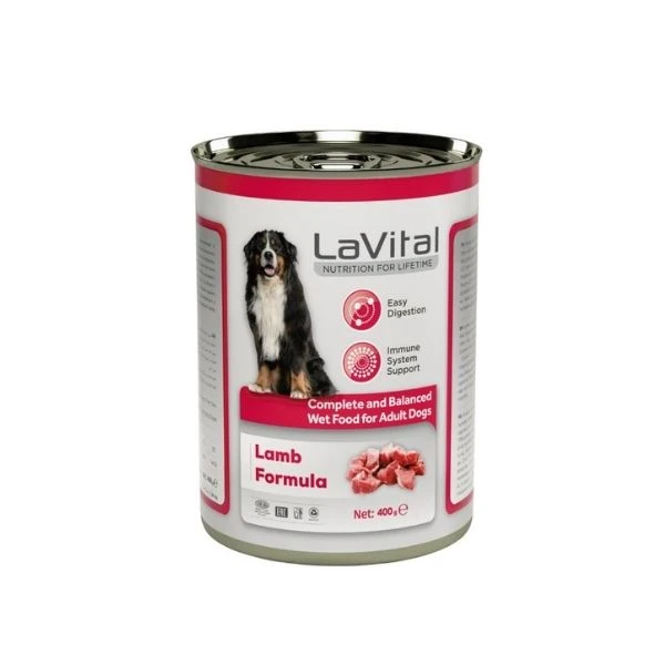 Lavital Yetişkin Köpek Kuzu Etli Püre 400 Gr