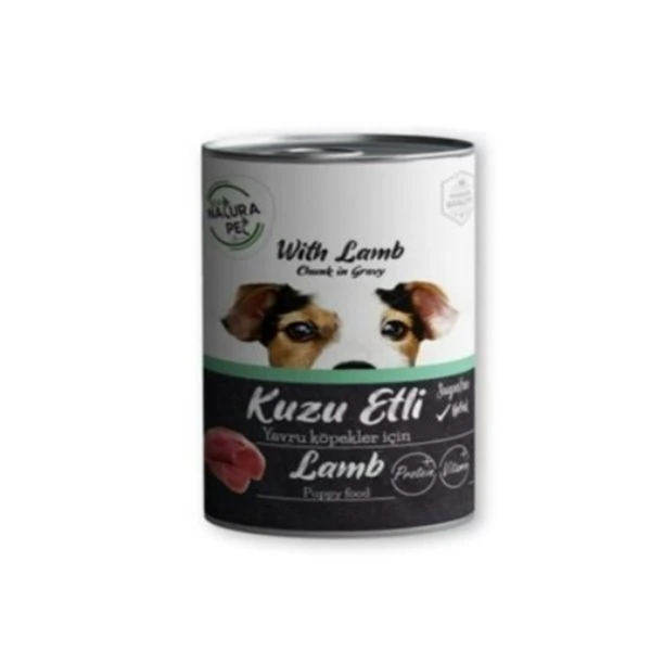 Eco Natura Pet Kuzu Etli Yavru Köpek Konservesi Gravy 400 Gr