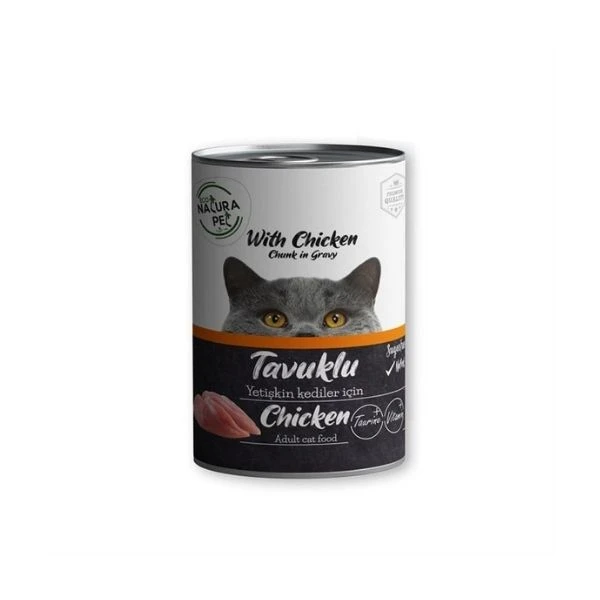 Eco Natura Pet Tavuklu Yetişkin Kedi Konservesi Gravy 400 Gr